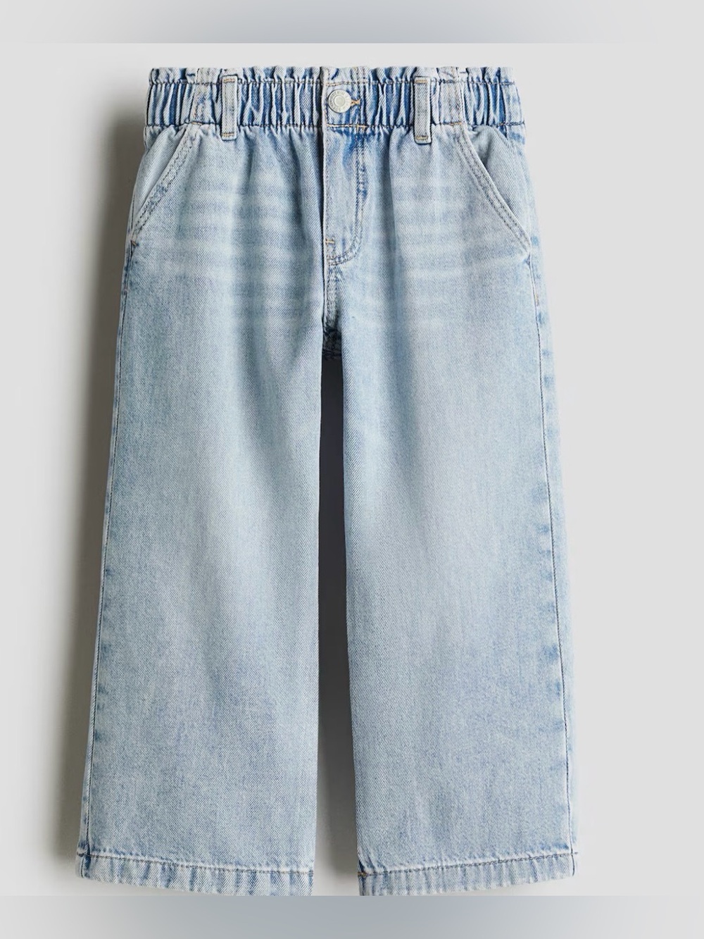 H&M - Girls Wide Leg Jeans - Size US7
